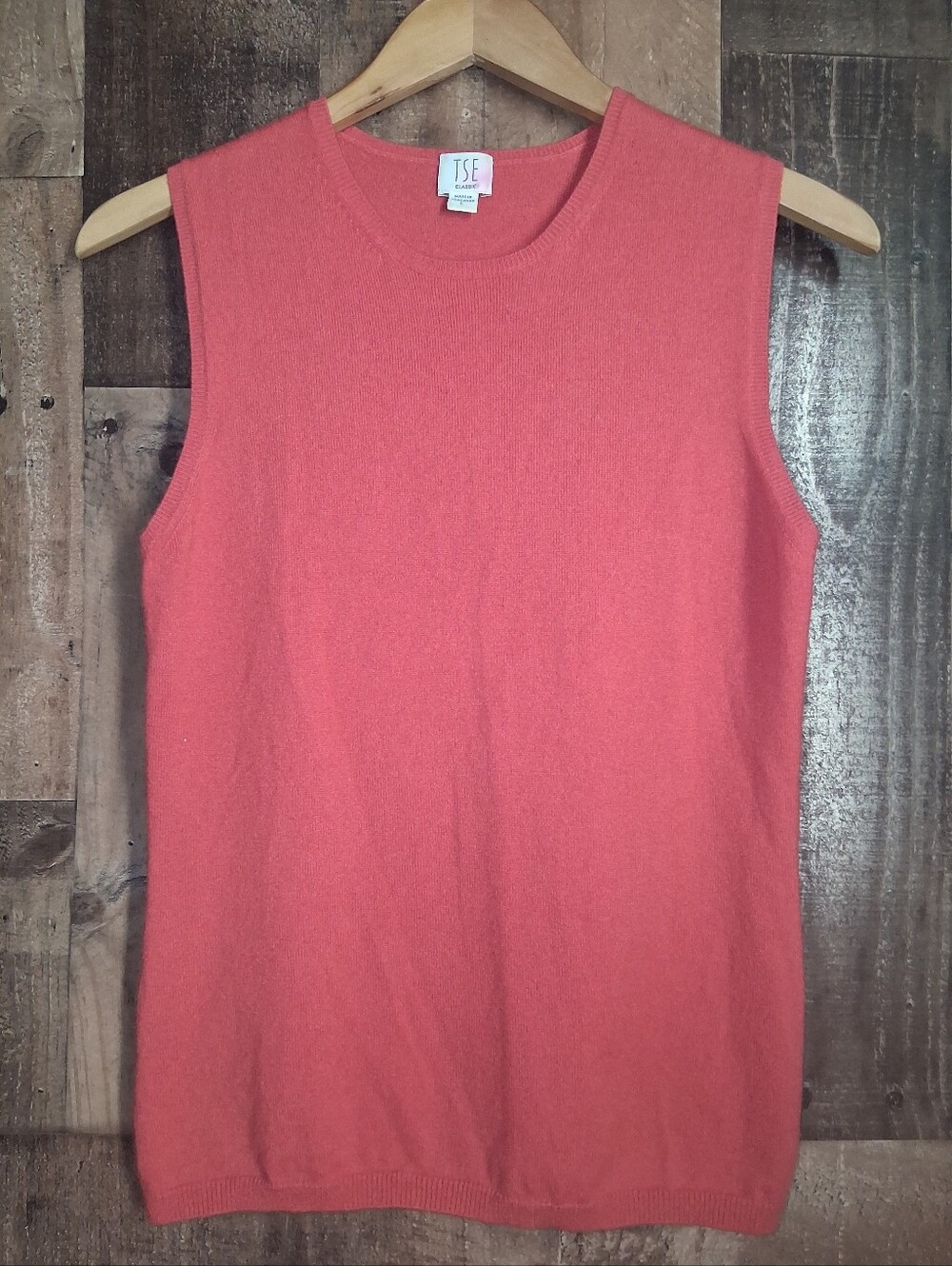 TSE Classic Cashmere Tank Size Large